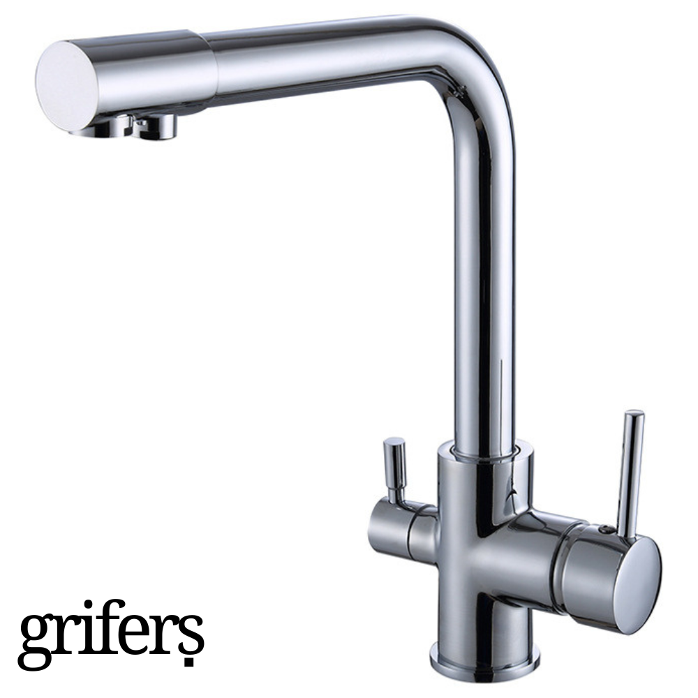 Grifo Osmosis Cromado 3 Vías 2 Salidas – LANTUR CROME GRIFERS