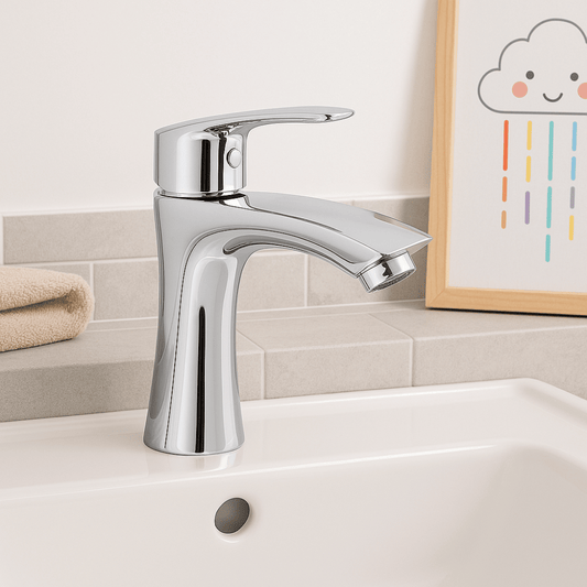 Grifo Lavabo Cromado Caño Bajo – ARCUS BASIS CROME GRIFERS