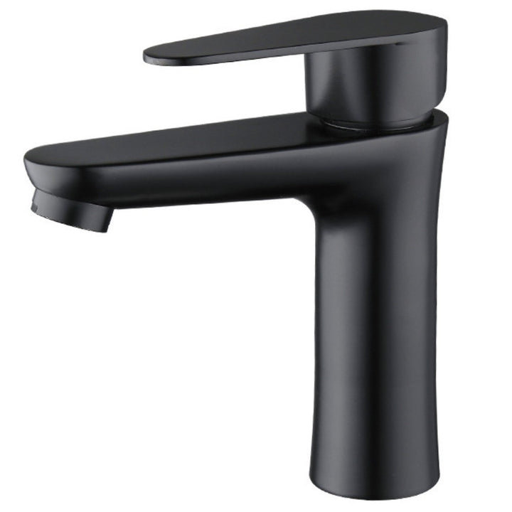 Grifo Lavabo Caño Bajo Negro ESSENTIALS COAL GRIFERS - Interbude