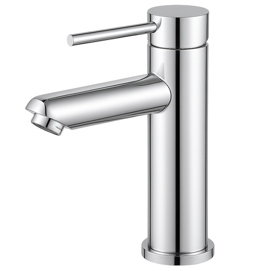 Grifo Lavabo Cromado Caño Bajo – ROUND BASIS CROME GRIFERS