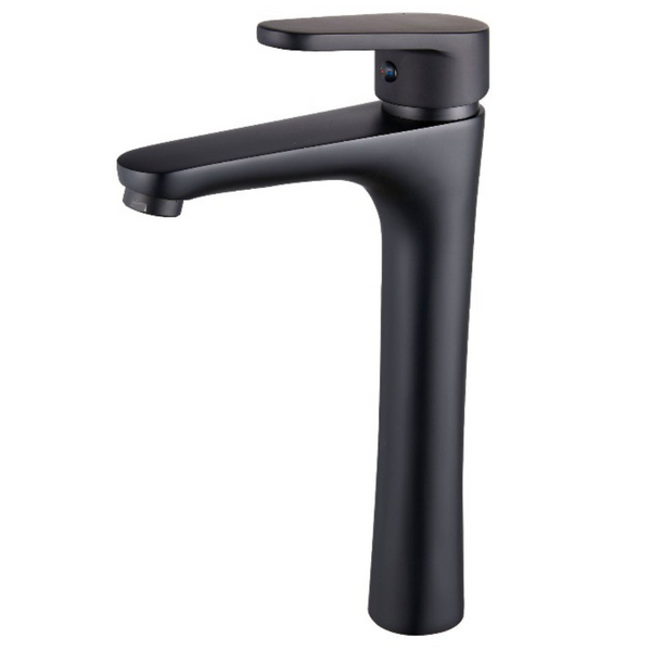 Grifo Lavabo Caño Alto Negro TENEBRIS COAL GRIFERS